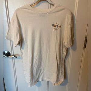 Hard Rock Cafe Cream T-Shirt for Women